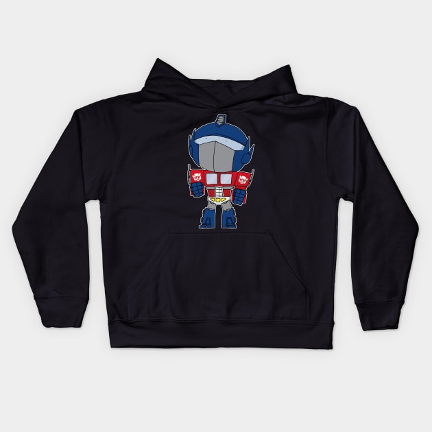 Optimus Prime Kids Hoodie by signorqualcosa